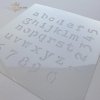 alfabet, czcionki maszynowe, litery*alphabet, machine fonts, letters*Alphabet, Maschinenschriftarten, Buchstaben*alfabeto, fuentes de máquina, letras